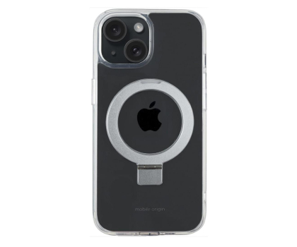 Etui do telefonów Mobile Origin RingMag Case clear do iPhone 15